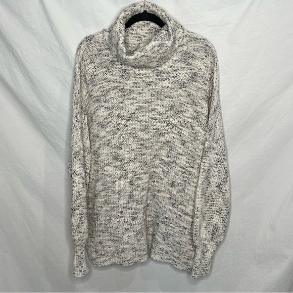 Aerie Offline Chillside Knit Slouchy Oversized Pullover Turtleneck Sweater XL - Picture 4 of 15